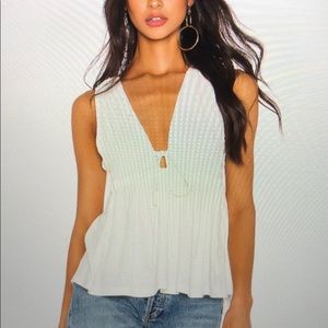 Beach bound free people tank top